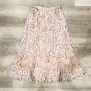 Japanese Brand Floral Maxi Skirt